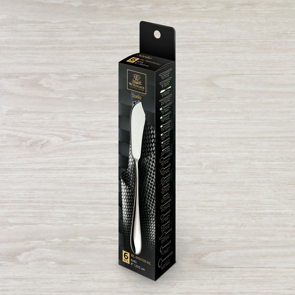 Wilmax Fischmesser 2er Set 20,5 cm Edelstahl WL-999109/2B