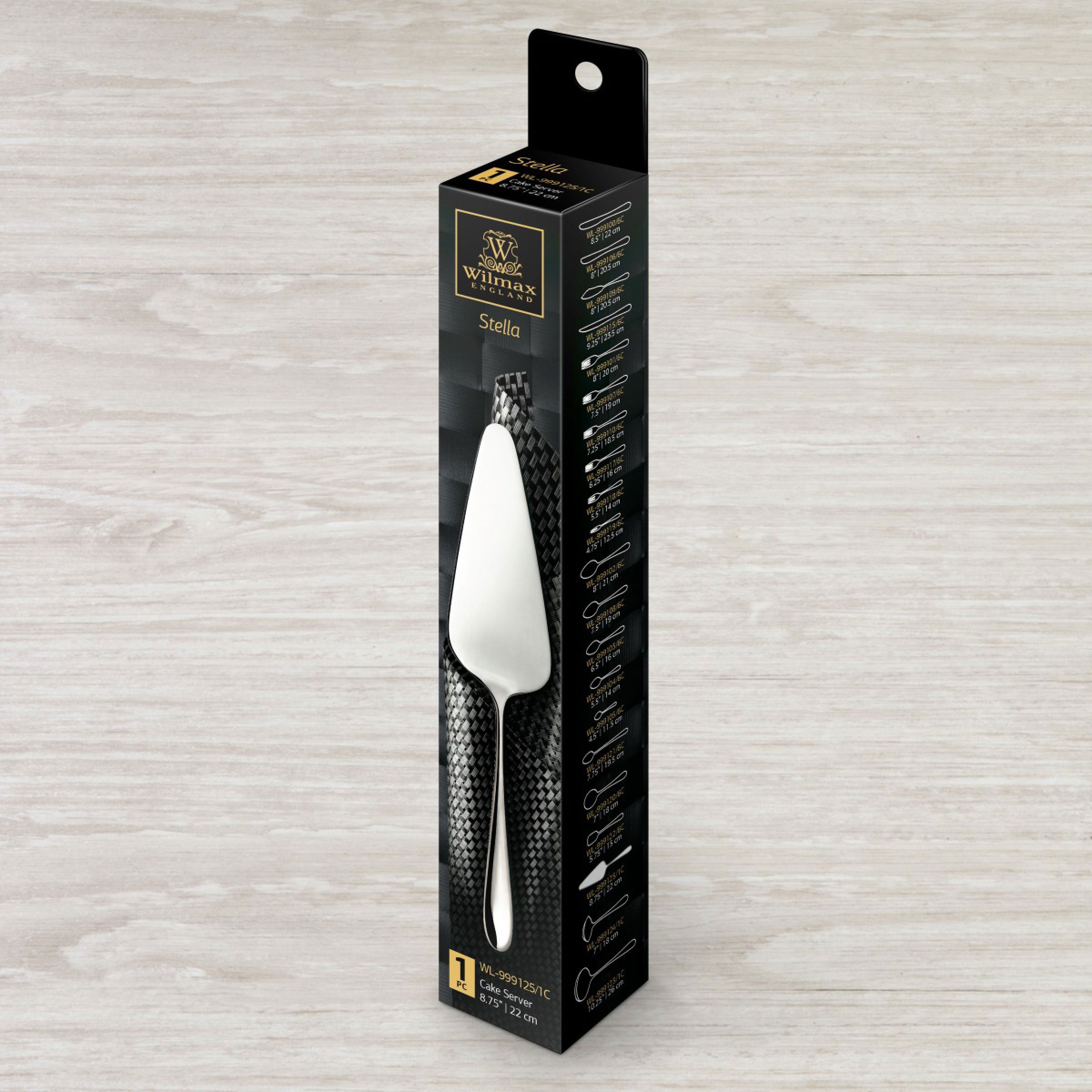 Wilmax Tortenheber 22 cm Edelstahl WL-999125/1C
