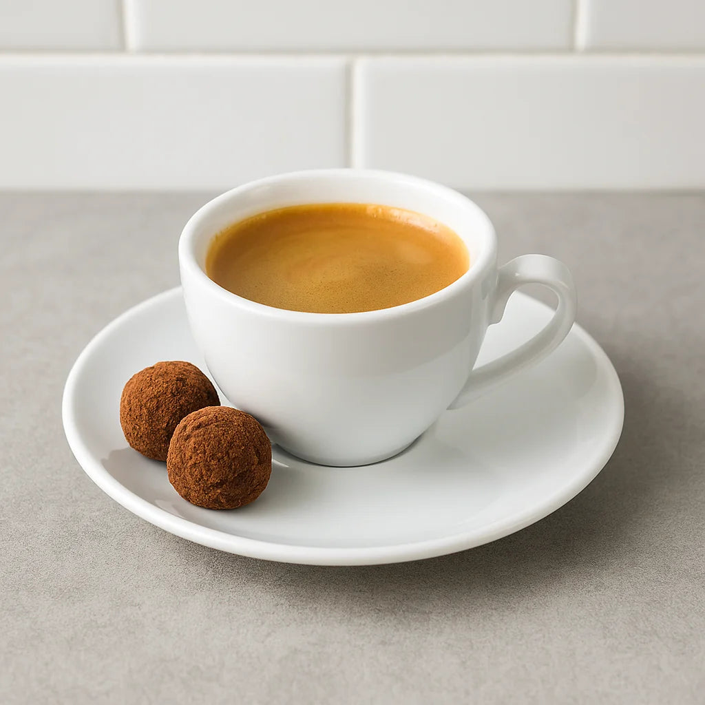 Wilmax Espressotasse mit Untertasse 80 ml 6er-Set