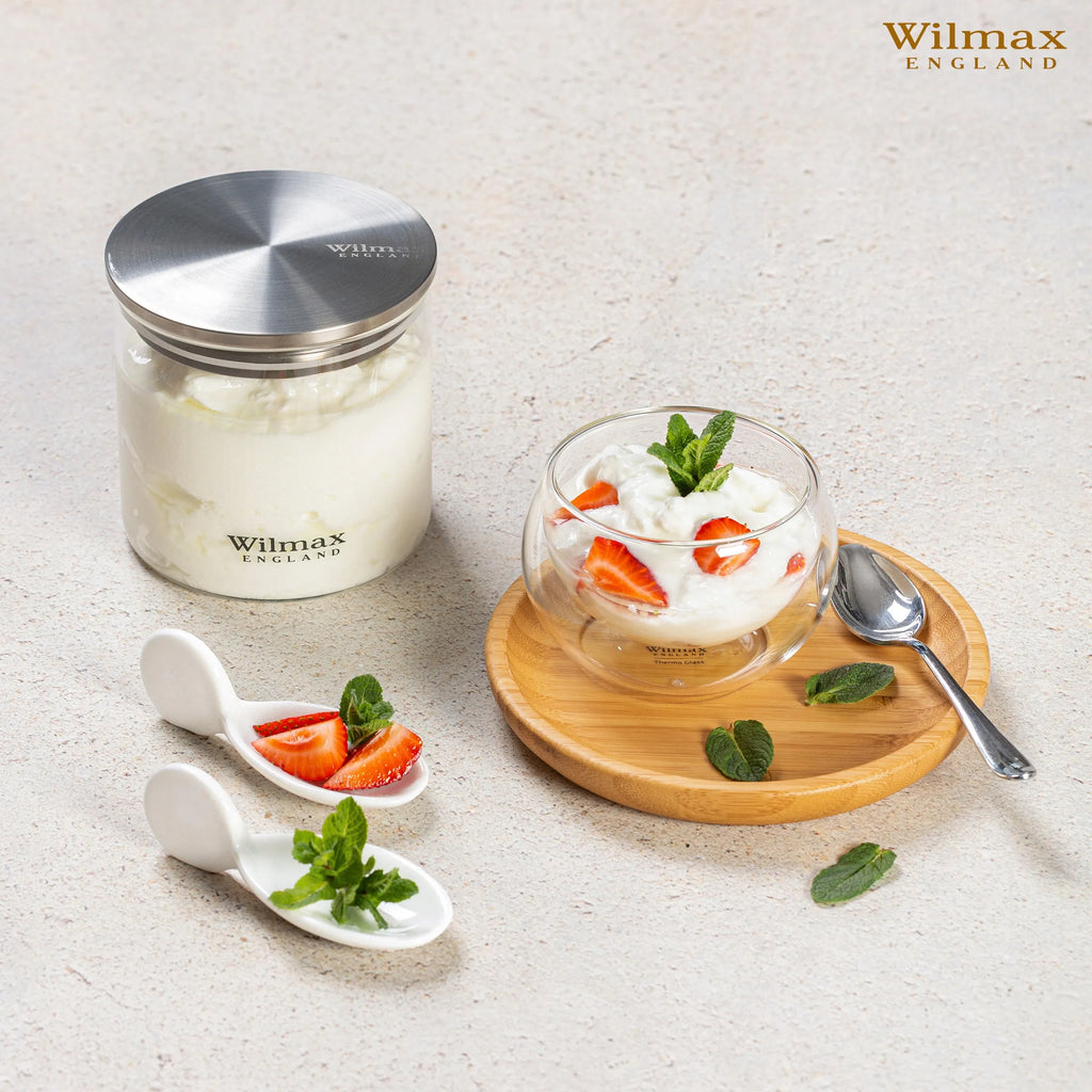 Wilmax Unterteller 17,5 cm Natur aus Bambus