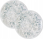 Wilmax Teller 27 cm 2er-Set Mehrfarbig aus Porzellan