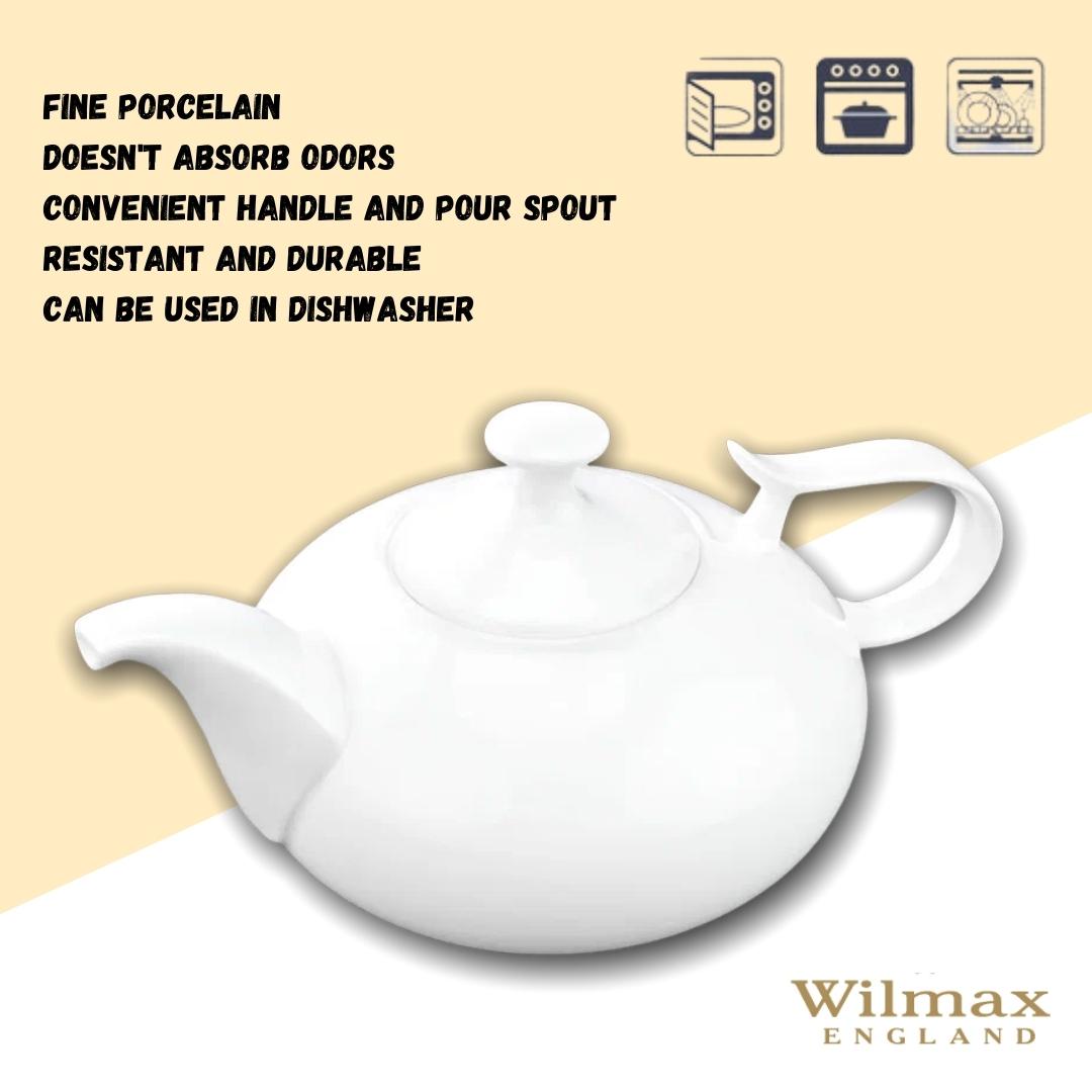 Wilmax Teekanne 2250 ml Weiß Porzellan WL-994042/A