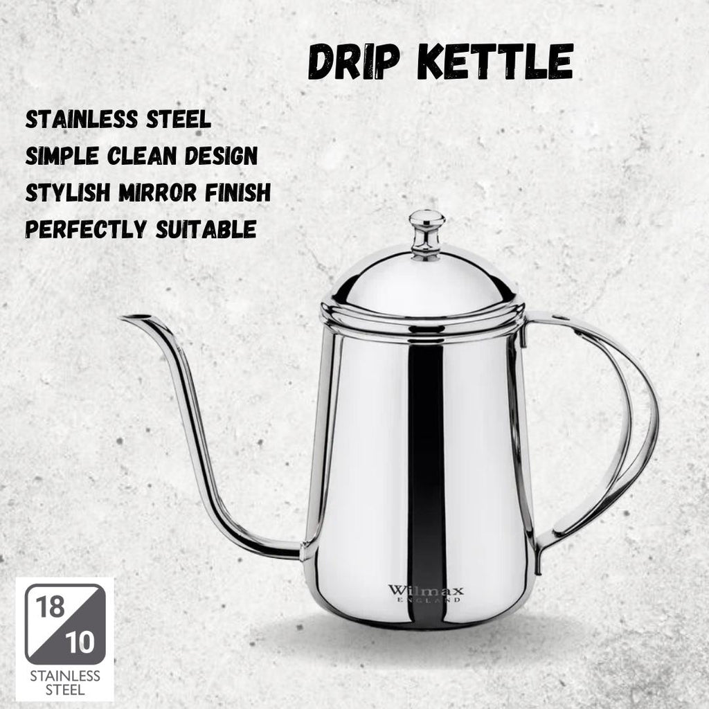 Wilmax Drip Kettle 600 ml Edelstahl WL-551112/1C