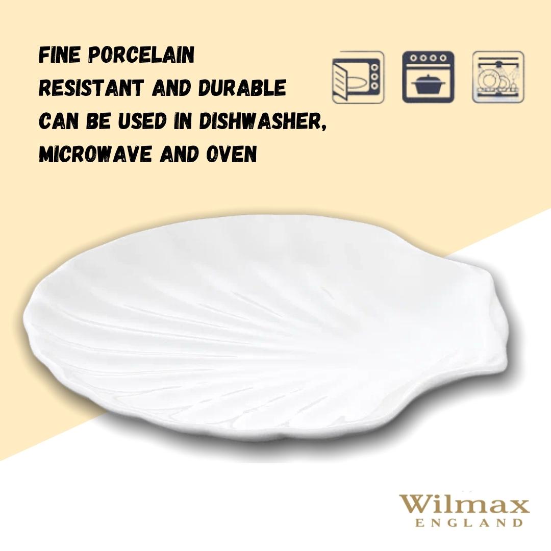 Wilmax Schale 13 cm aus Porzellan, Weiß WL-992010/A