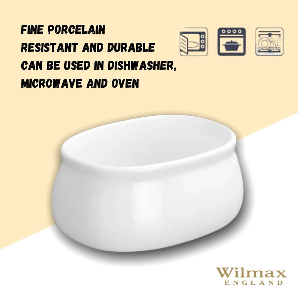 Wilmax Zuckerpäckchenhalter Porzellan Weiß WL-996037/A
