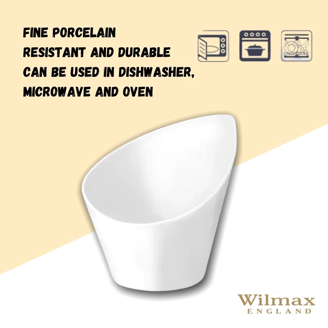 Wilmax Schale 14 cm Weiß aus Porzellan