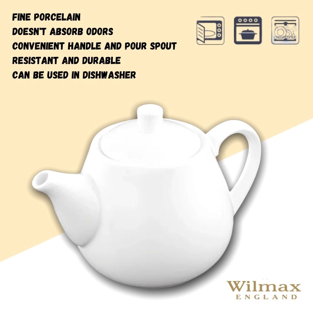 Wilmax England Teekanne, 1000 ml, Porzellan, WL-994003/A