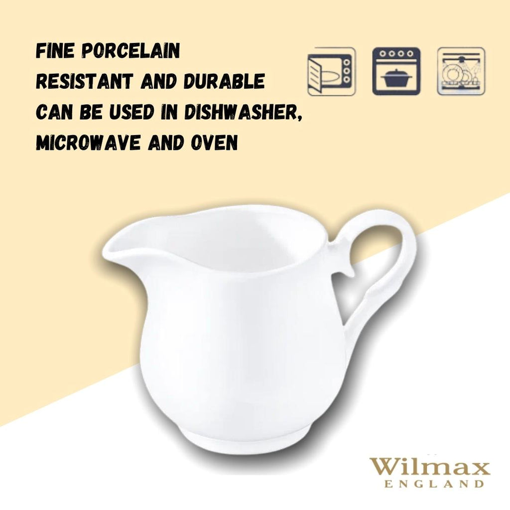 Wilmax Sahnekännchen 300 ml Weiß Porzellan WL-995020/1C
