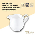 Wilmax Sahnekännchen 300 ml Weiß Porzellan WL-995020/1C