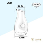 Wilmax Krug 750 ml Kristallglas Transparent WL-888339/1C