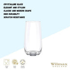 Wilmax Wasser& Saftgläser 500 ml 2er-Set Transparent aus Wilmax Crystalline-Serie
