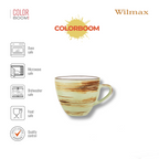 Wilmax Espressotasse 75 ml Pistazie aus Porzellan