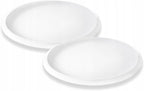 Wilmax Speiseteller 24 cm Weiß Porzellan 2er Set WL-991236/A2