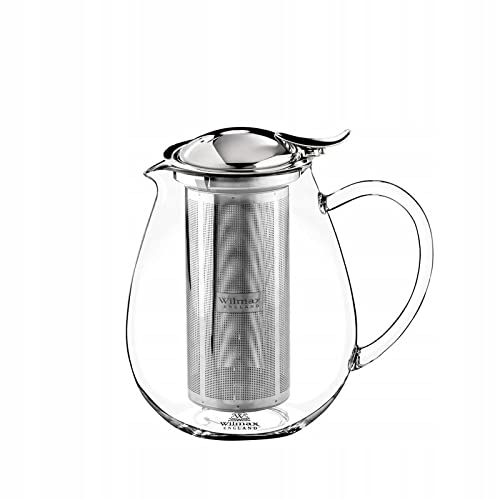 Wilmax WL-888803/A Borosilikatglas Teekanne, 1300mL Kapazität