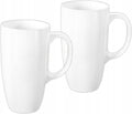 Wilmax Becher 630 ml Weiß Porzellan 2er Set WL-993093/A2