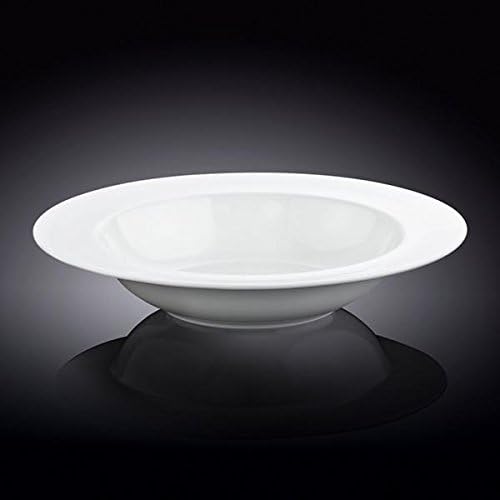 Wilmax Tiefer Teller 28 cm 800 ml Weiß aus Porzellan