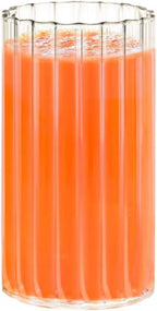 Wilmax Geriffeltes Glas 250 ml 6er Set WL-888624/A6