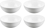 Wilmax Porzellanschale 300 ml 11 cm Weiß 4er Set WL-992564/A4