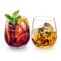 Wilmax Whiskyglas 400 ml 2er-Set Transparent aus Wilmax Crystalline-Serie