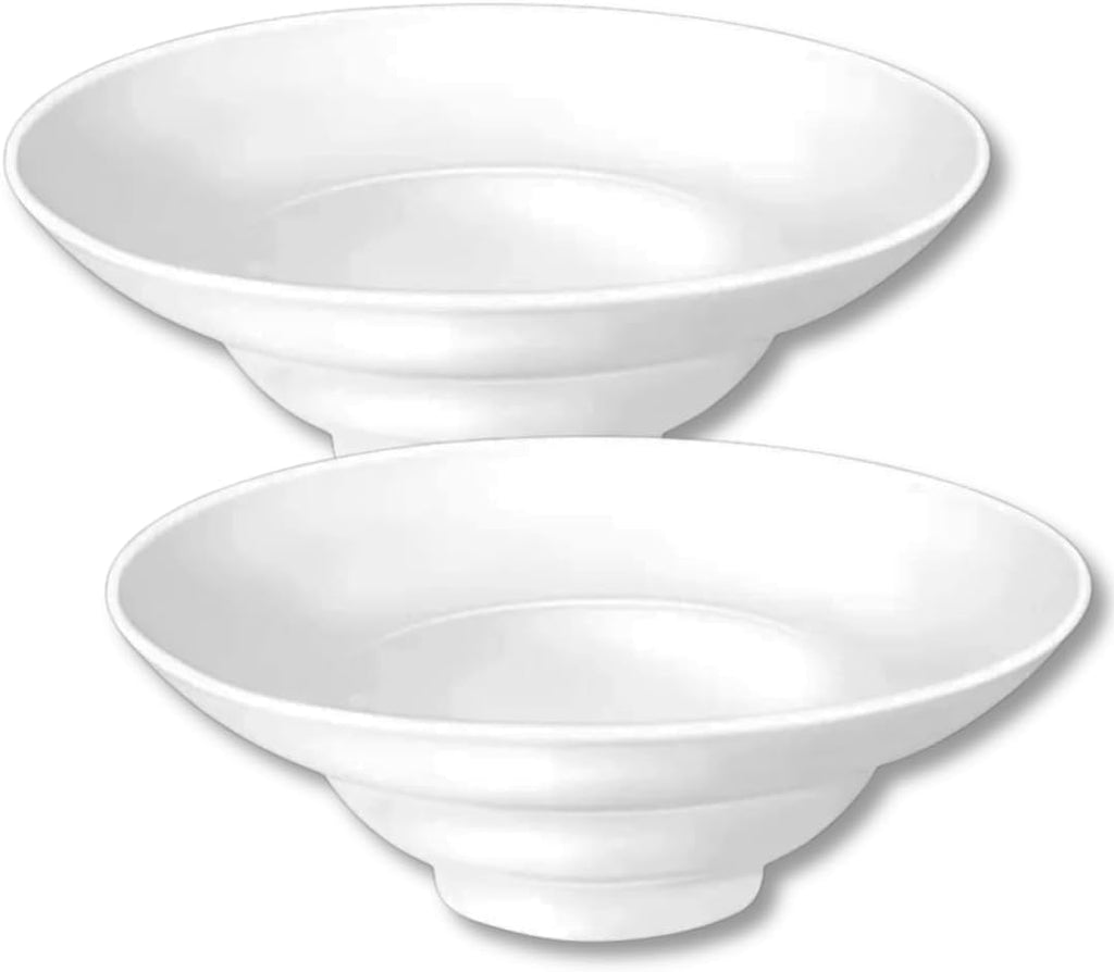 Wilmax Tiefer Teller 25 cm 470 ml Weiß Porzellan 2er Set WL-991272/A2