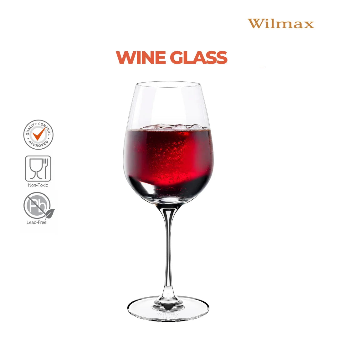 Wilmax Weinglas 470 ml 2er-Set Transparent aus Wilmax Crystalline-Serie