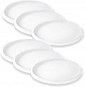 Wilmax Dessertteller 21.5 cm Weiß Porzellan 6er Set WL-991235/A6