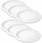 Wilmax Dessertteller 21.5 cm Weiß Porzellan 6er Set WL-991235/A6