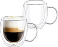 Wilmax Doppelwandiger Glasbecher 250 ml 2er Set WL-888746/A2