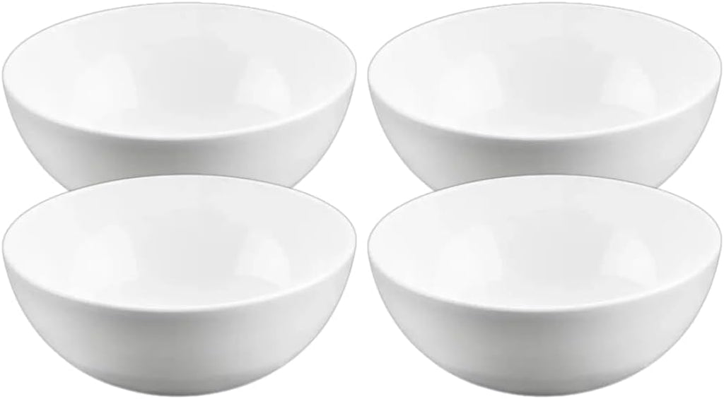 Wilmax Schale 14 cm 600 ml aus Porzellan, Weiß WL-992565/A