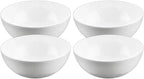 Wilmax Porzellanschale 600 ml 14 cm Weiß 4er Set WL-992565/A4