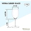 Wilmax WL-888111/2C Wodka/Likörglas, 65mL Kapazität, 2 Stück