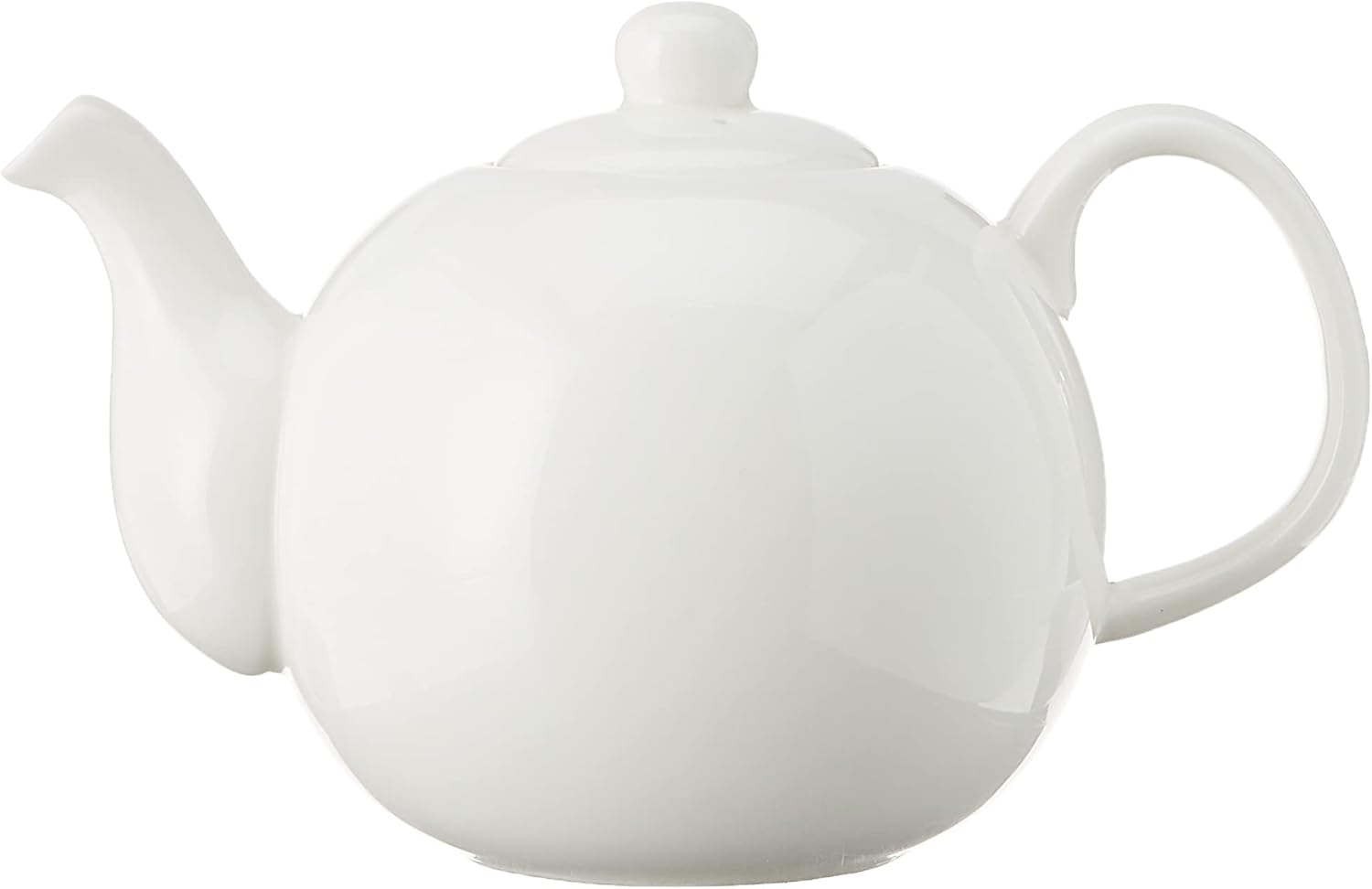 Wilmax Teekanne 500 ml aus Porzellan mit Filter, Olivia Kollektion WL-994018/1C