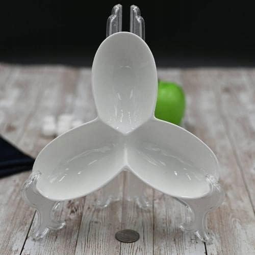 Wilmax Menage 13 cm Weiß aus Porzellan