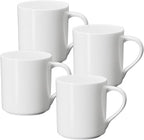 Wilmax Becher 320 ml Weiß Porzellan 4er Set WL-993040/A4