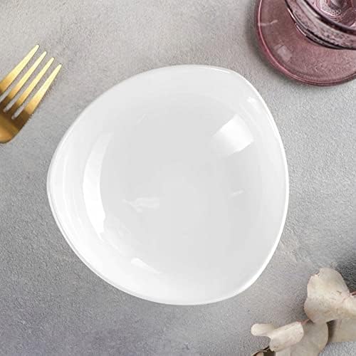 Wilmax Teller 13 cm aus Porzellan, Weiß WL-992613/A