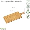 LONG SERVING BOARD WITH HANDLE 50 X 20 CM