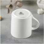 Wilmax Becher 320 ml 6er-Set Weiß aus Porzellan