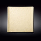Wilmax Quadratische Platte 13 x 13 cm 6er Set Sandstone WL-661304/A6