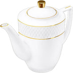 Wilmax Kaffeekanne 750 ml Weiß Porzellan WL-880102458/A