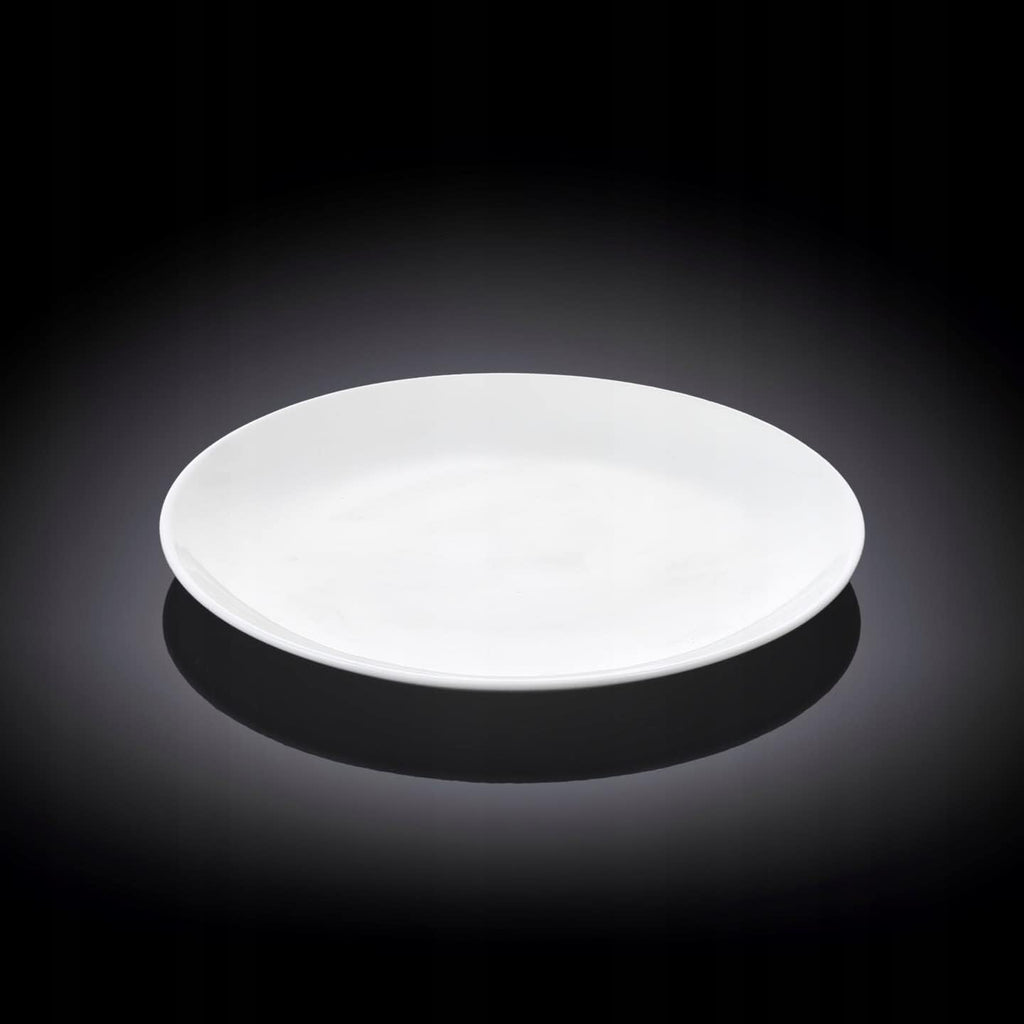 Wilmax Brotteller 15 cm aus Porzellan, Weiß WL-991011/A