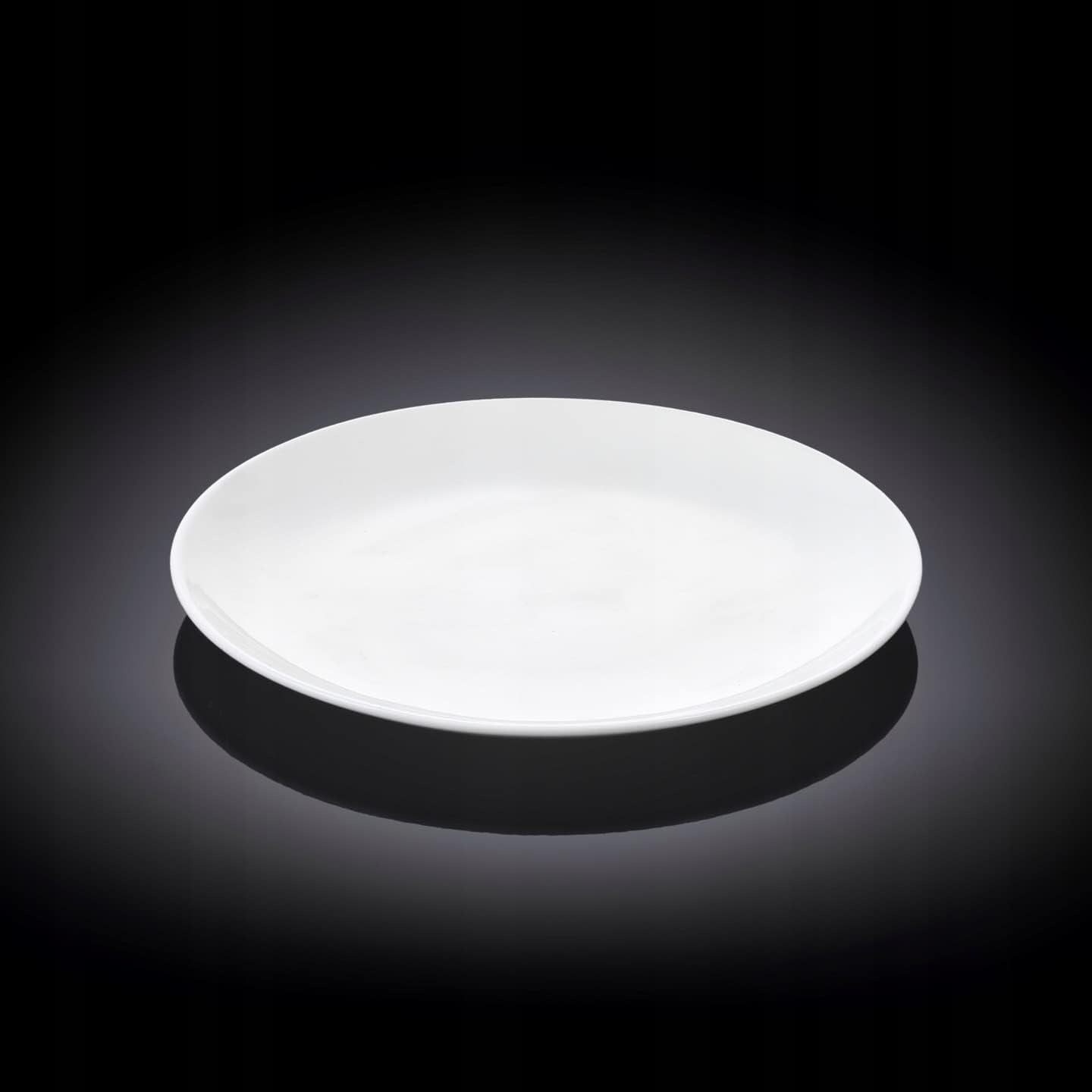 Wilmax Brotteller 15 cm aus Porzellan, Weiß WL-991011/A