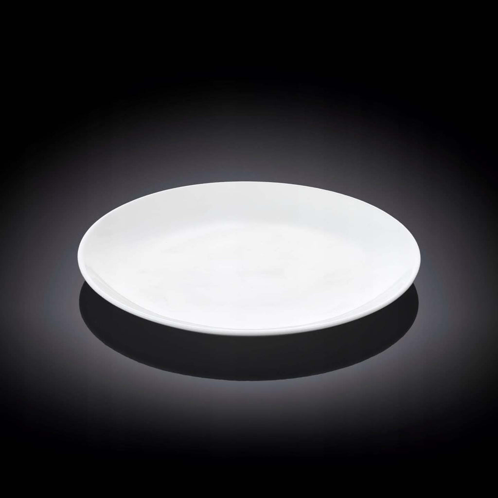 Wilmax Brotteller 15 cm Weiß Porzellan 2er Set WL-991011/A2