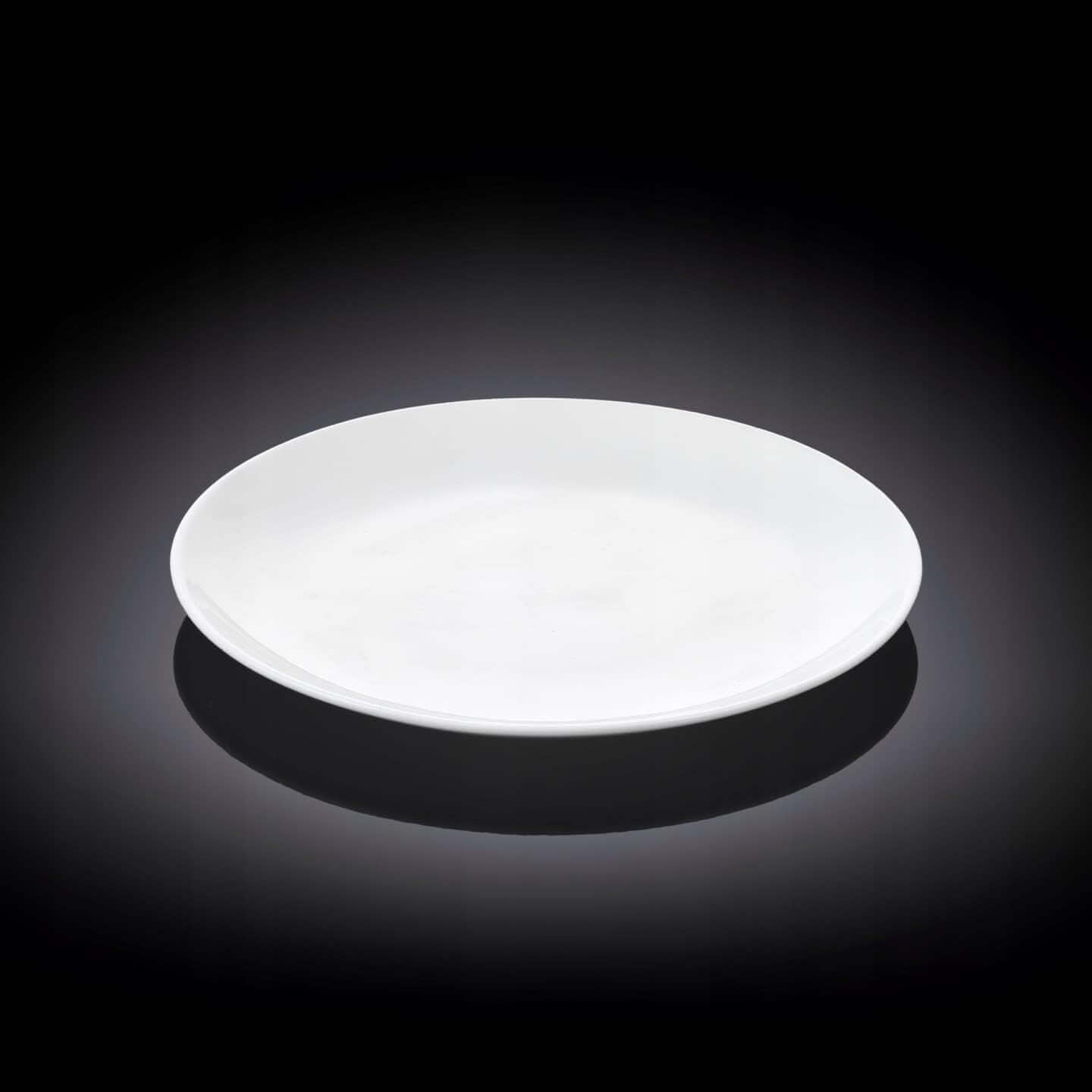 Wilmax Brotteller 15 cm Weiß Porzellan 2er Set WL-991011/A2