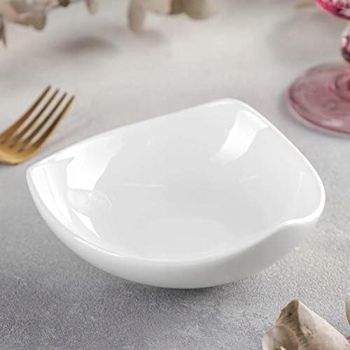 Wilmax Teller 13 cm Weiß aus Porzellan