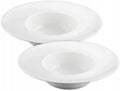 Wilmax Tiefer Teller 22.5 cm 400 ml Weiß Porzellan 2er Set WL-991186/A2