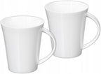 Wilmax Tassen 380 ml Weiß Porzellan 2er Set WL-993012/A2