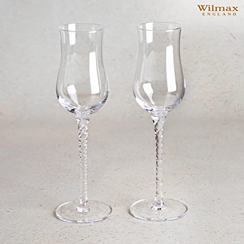 Wilmax WL-888110/2C Sherry-Glas, 130mL Kapazität, 2 Stück