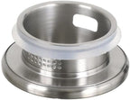 Wilmax Karaffe 1000 ml Thermoglas mit Edelstahl Deckel Transparent WL-888213/A