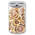 Wilmax Vorratsglas 1100 ml mit Edelstahldeckel Transparent