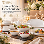 Wilmax Schale 300 ml 11,5 cm Weiß aus Porzellan
